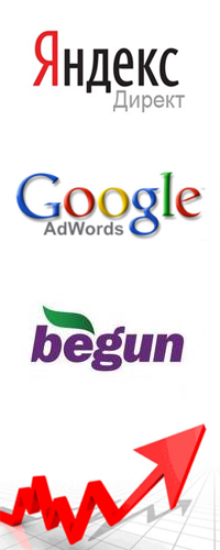 Контекстная реклама Яндекс, Гугл, Бегун. Настройка и сопровождение в Кирове